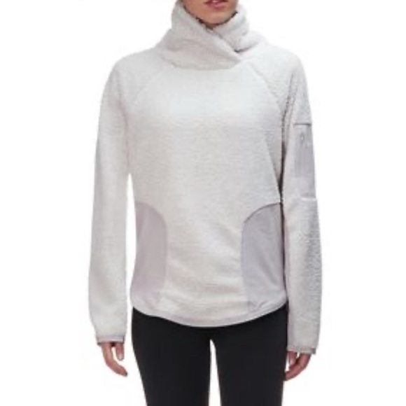 Nike cream and pink pullover - Picture 1 of 10